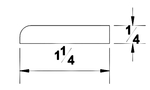 Wide Scribe Molding